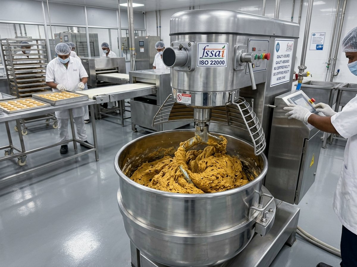 Stainless Steel Dough Preparation