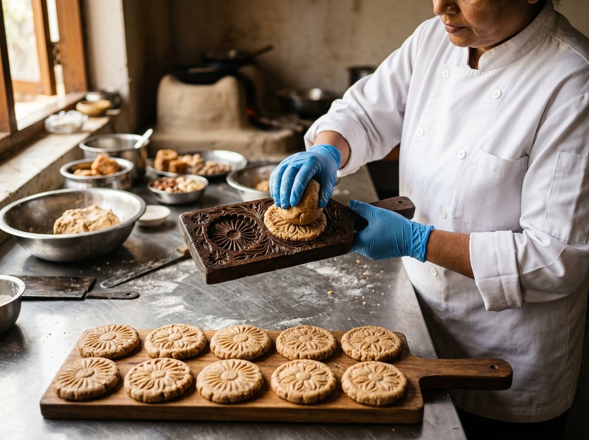 Traditional Wooden Mould Embossing